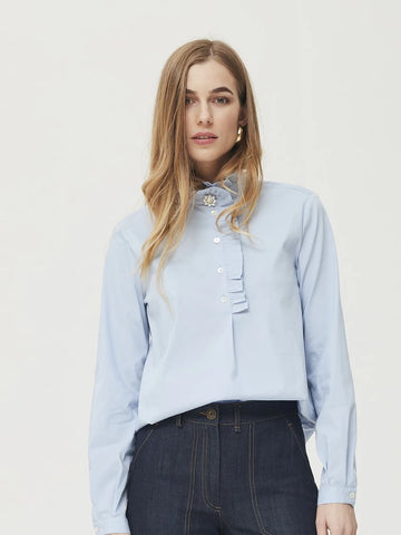 Camisa Oky Celeste Ferrat