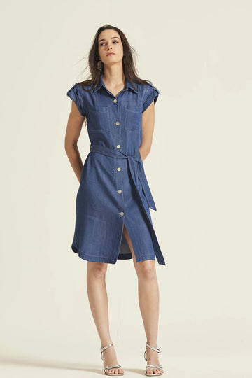 Vestido Tencel Denim Sirin Oky