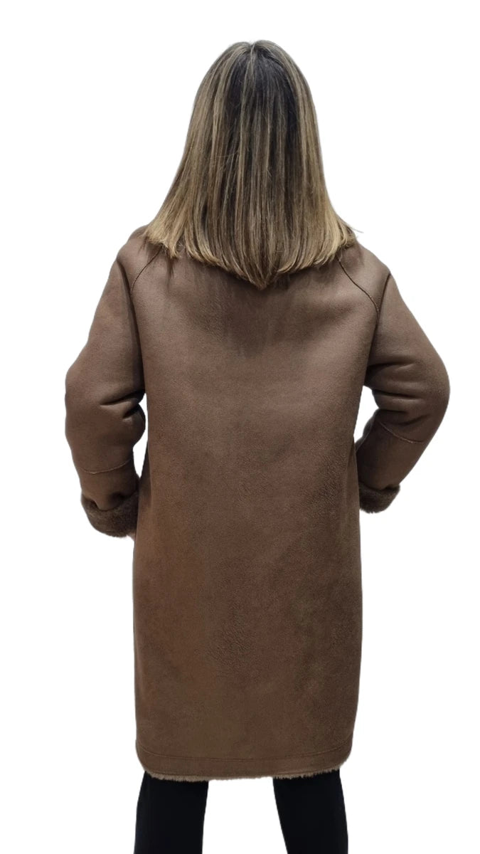 Abrigo Reversible Botones Donjaz