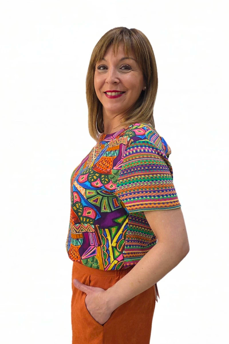 Blusa Estampada Aldo Martins