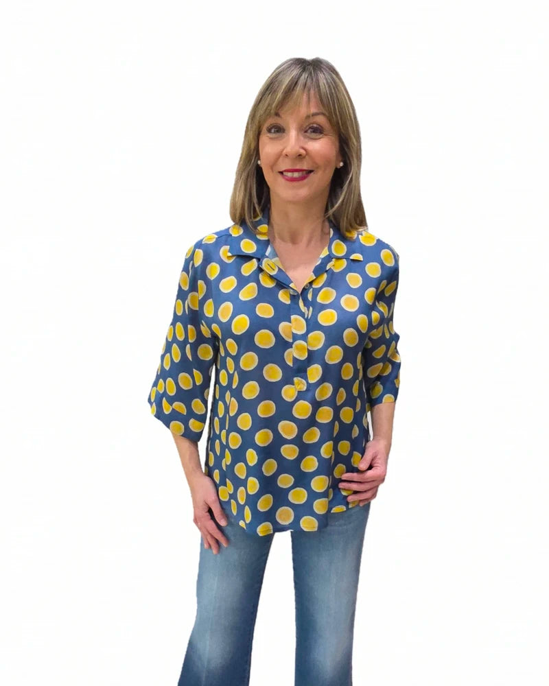 Blusa Estampada Topos Trovels