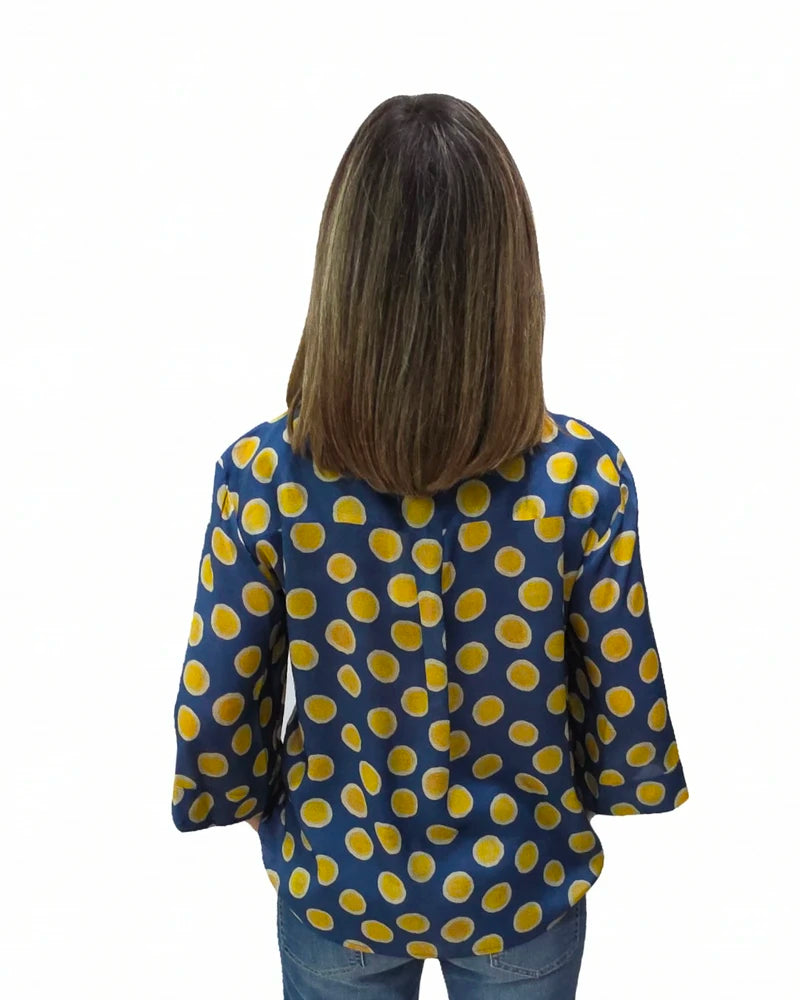Blusa Estampada Topos Trovels