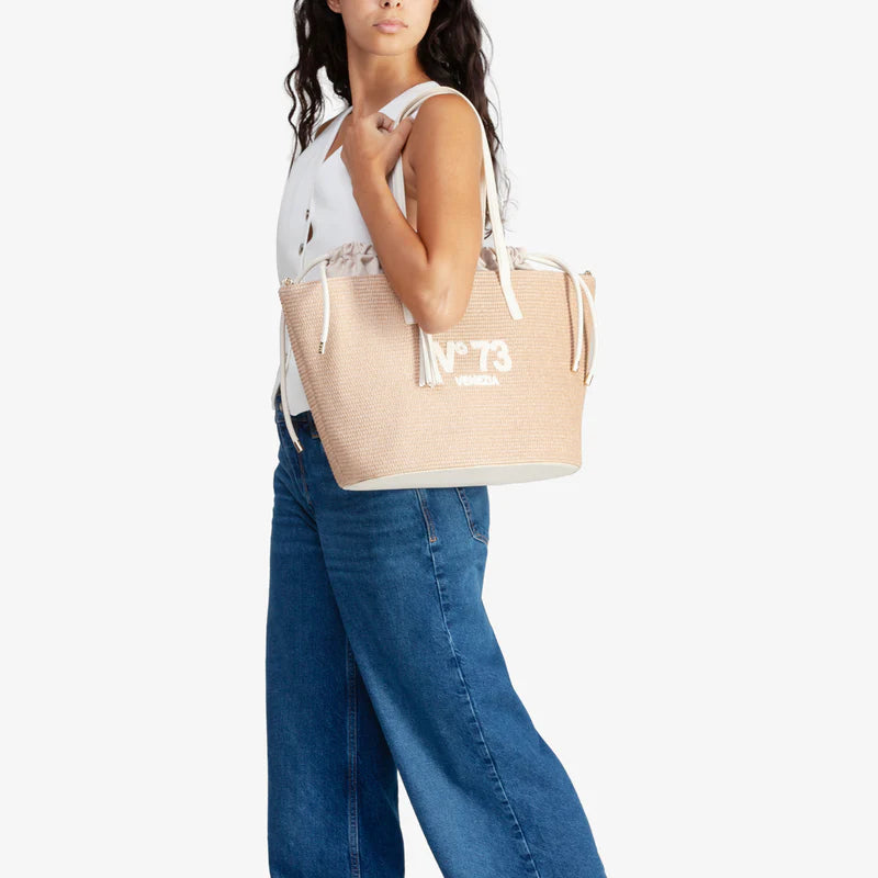 Bolso Shopping Beige V73 Inge