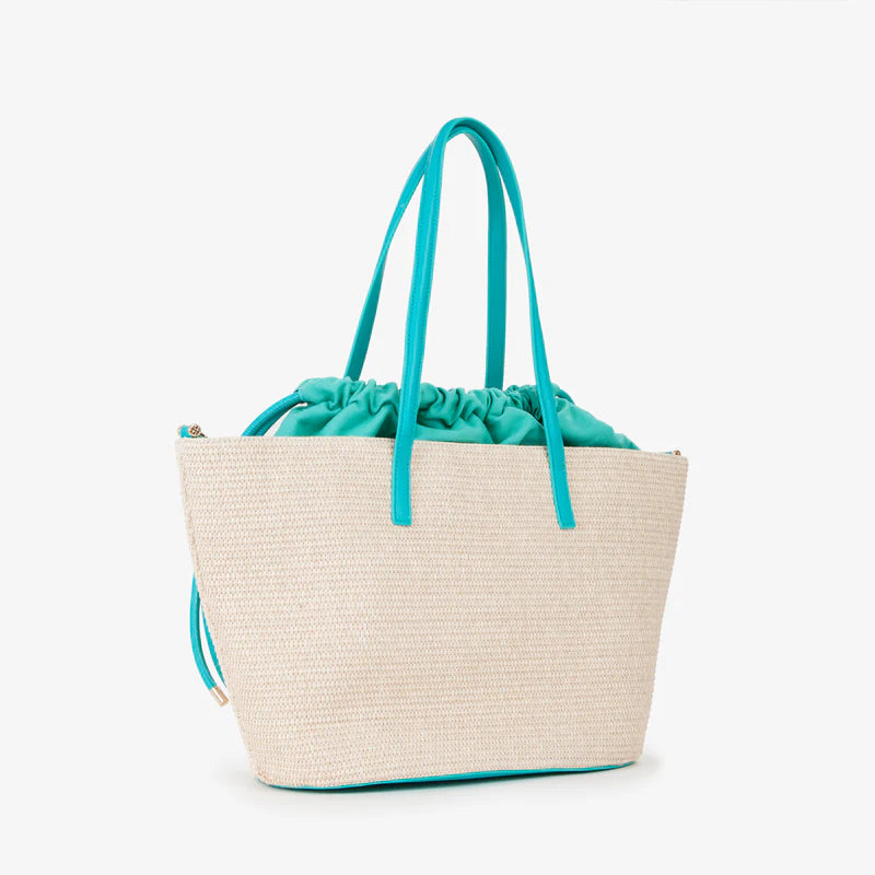 Bolso Shopping Turquesa V73 Inge