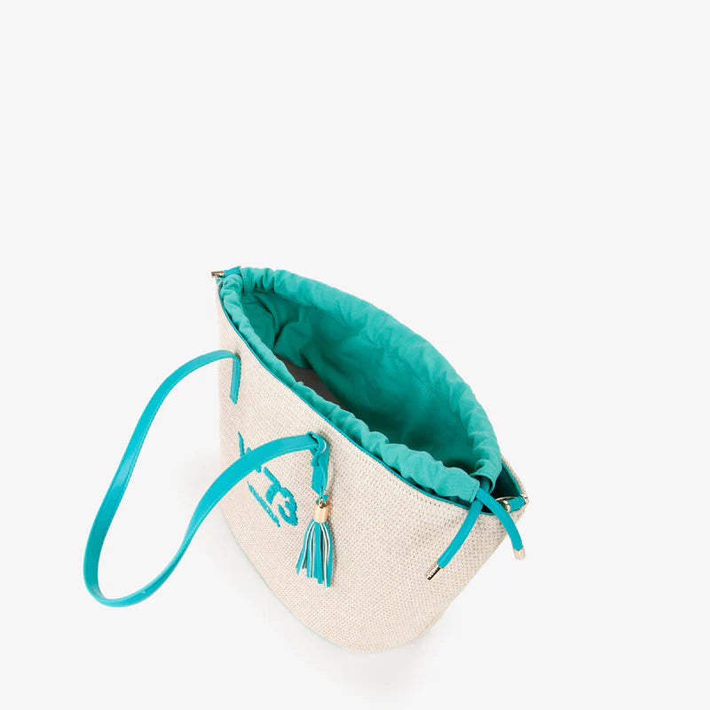 Bolso Shopping Turquesa V73 Inge