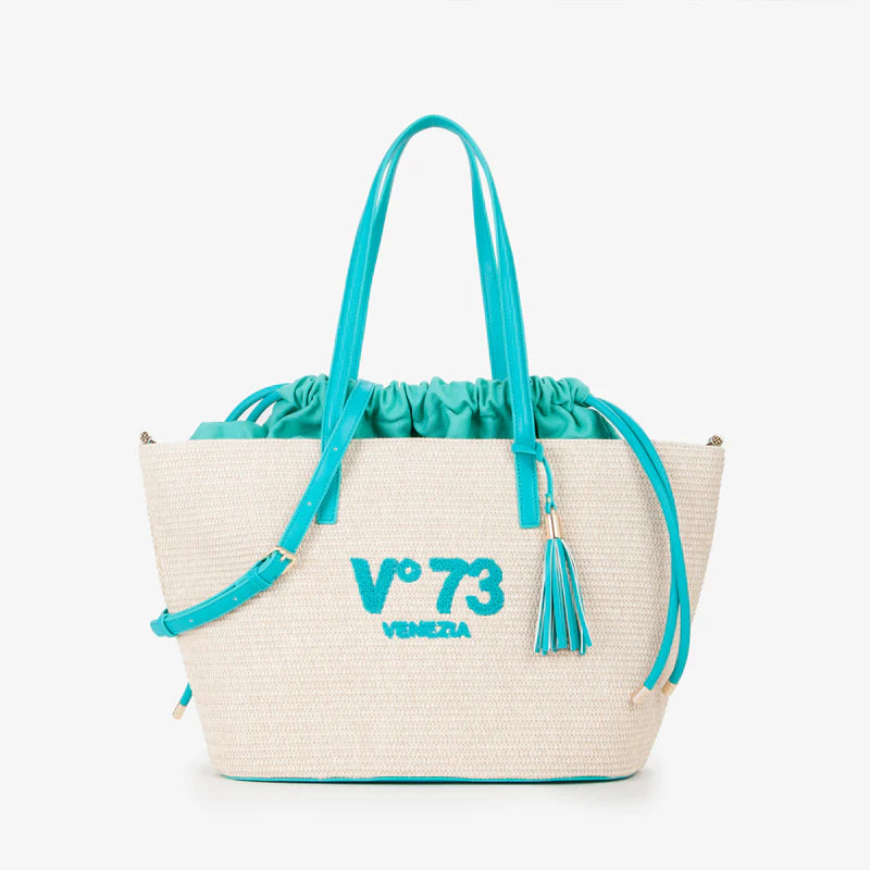 Bolso Shopping Turquesa V73 Inge
