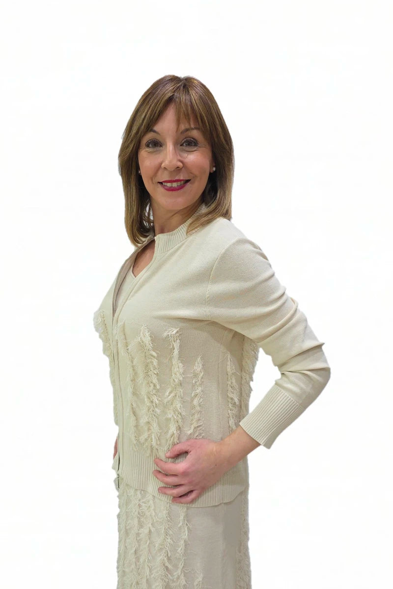 Bomber Flecos Beige WNT