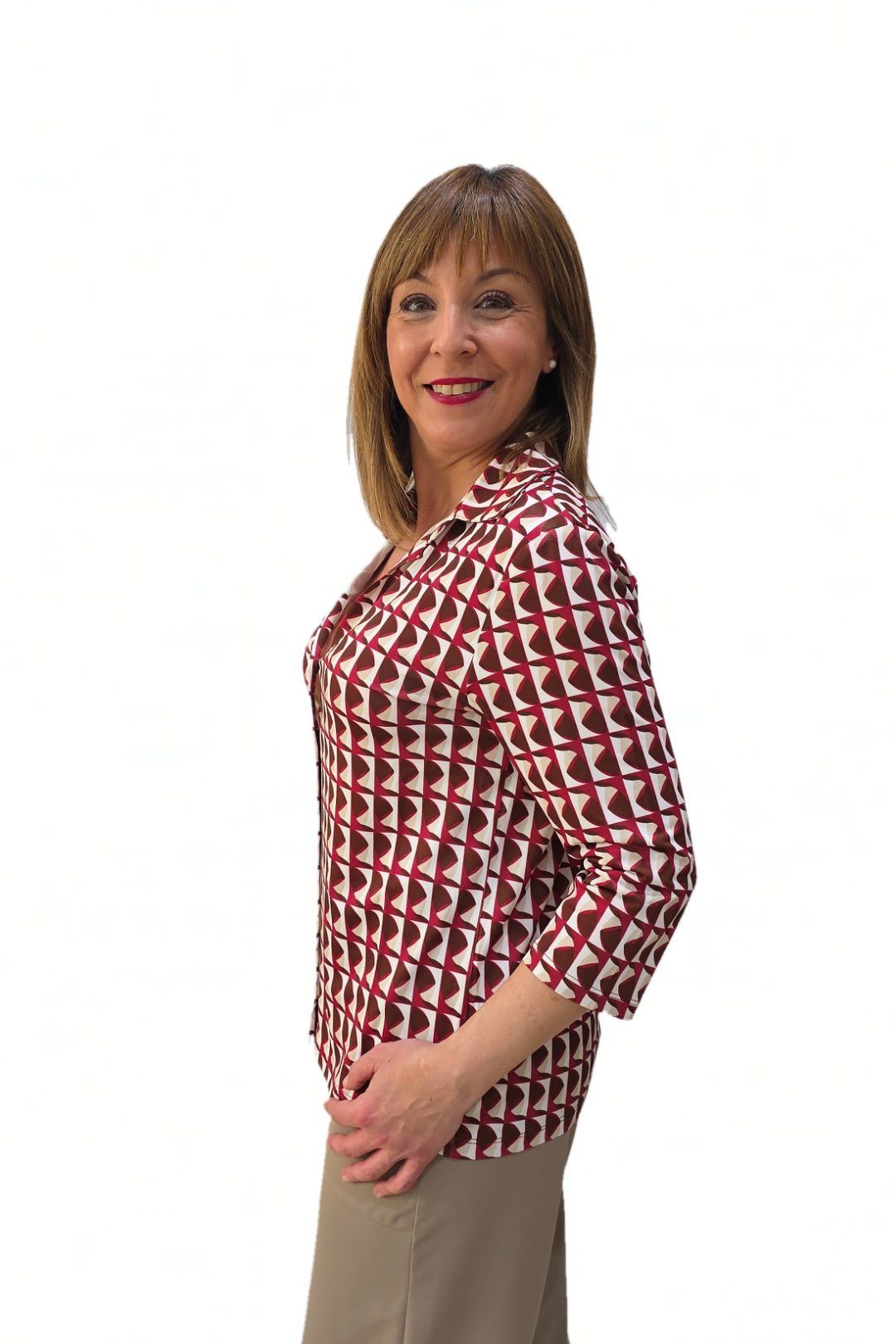 Camisa Burdeos Lia Trovels