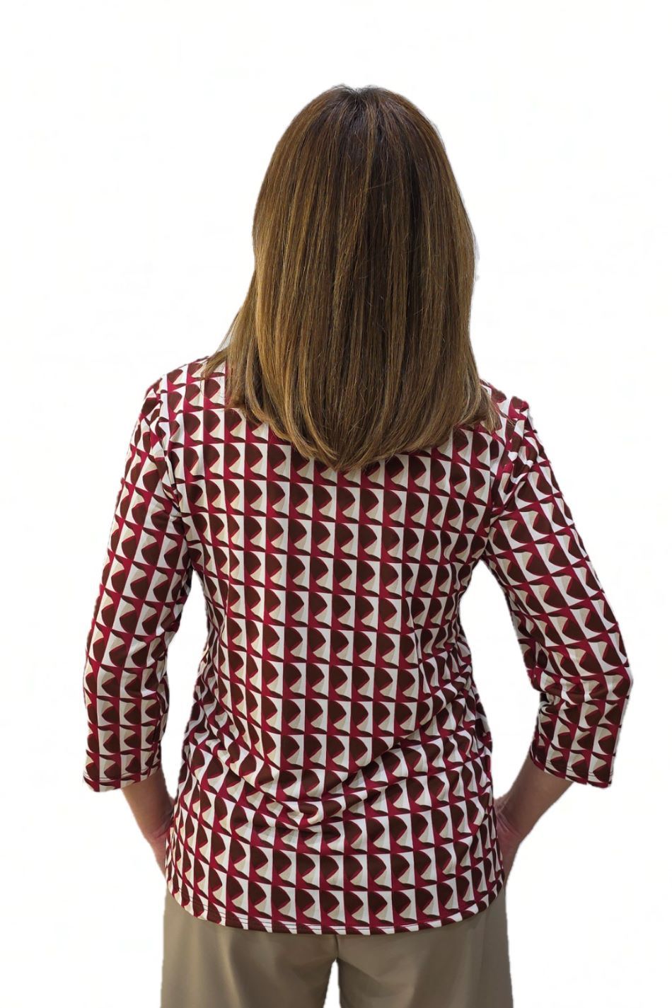 Camisa Burdeos Lia Trovels