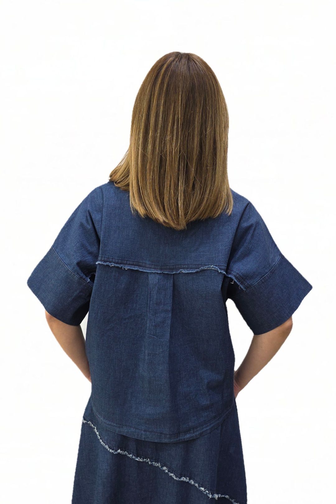 Camisa Flecos Tencel WNT