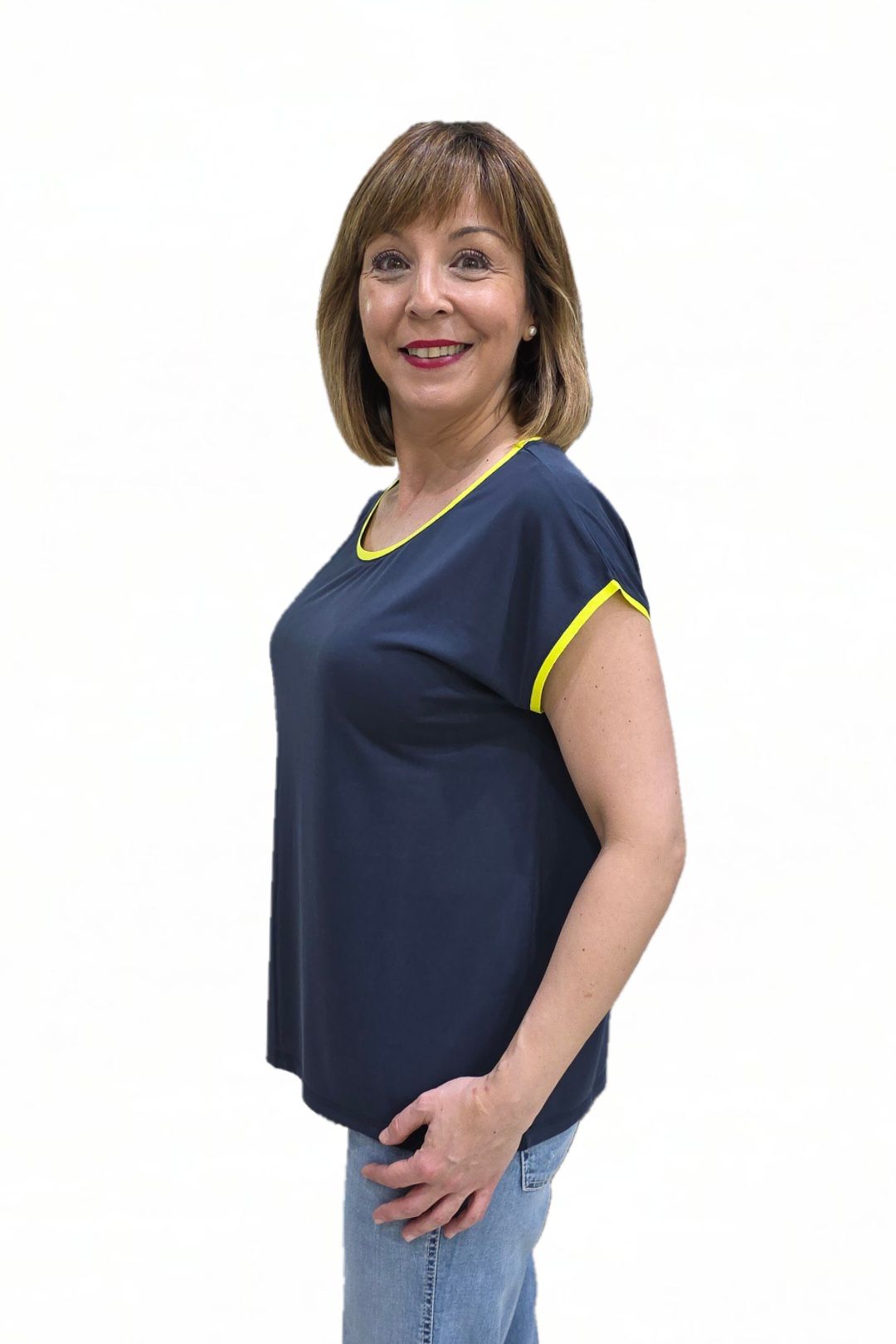 Camiseta Fluida Marino Trovels Gina