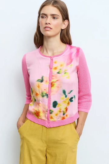 Cardigan Rosa Aldo Martins