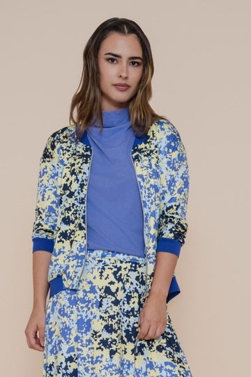 CHAQUETA BOMBER PUNTO SEDA WNT