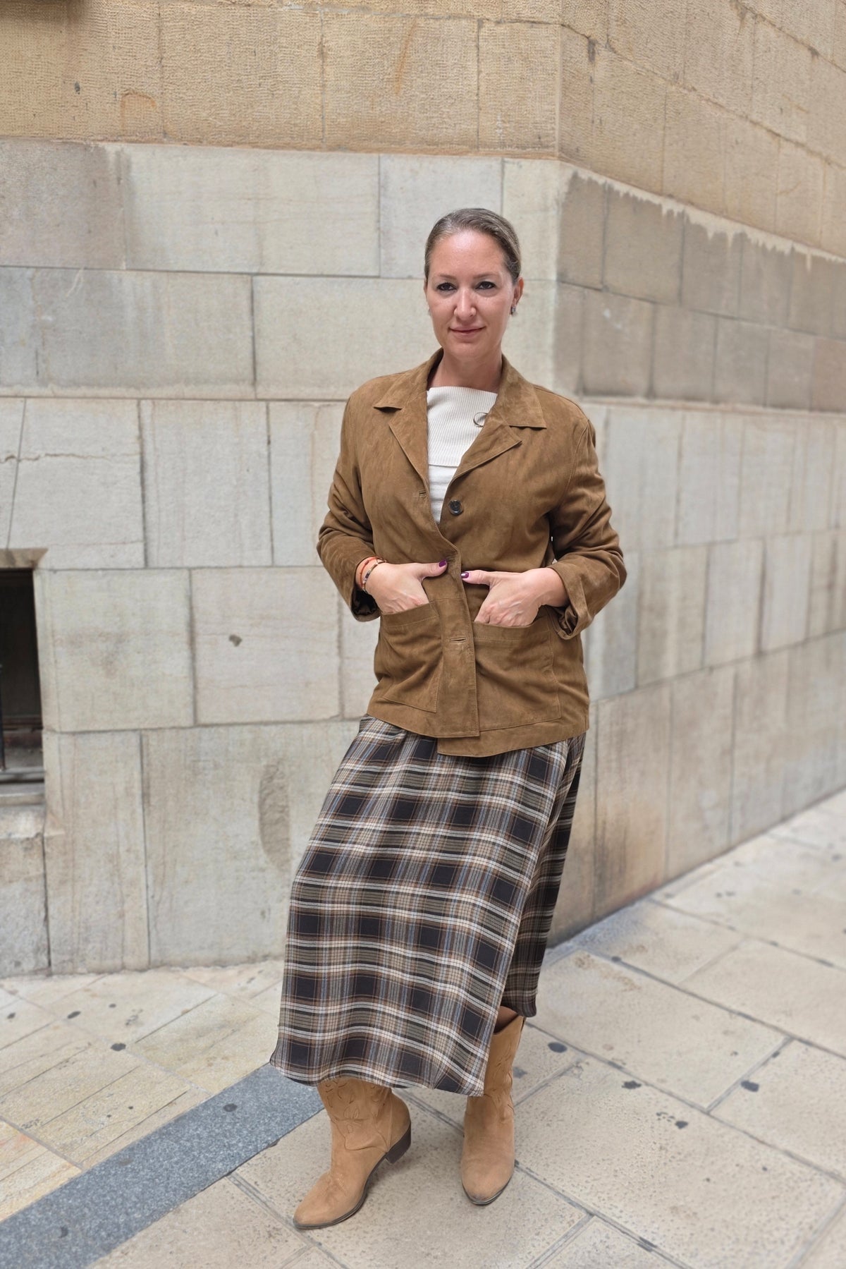 Chaqueta Marrón Bárbara Trovels
