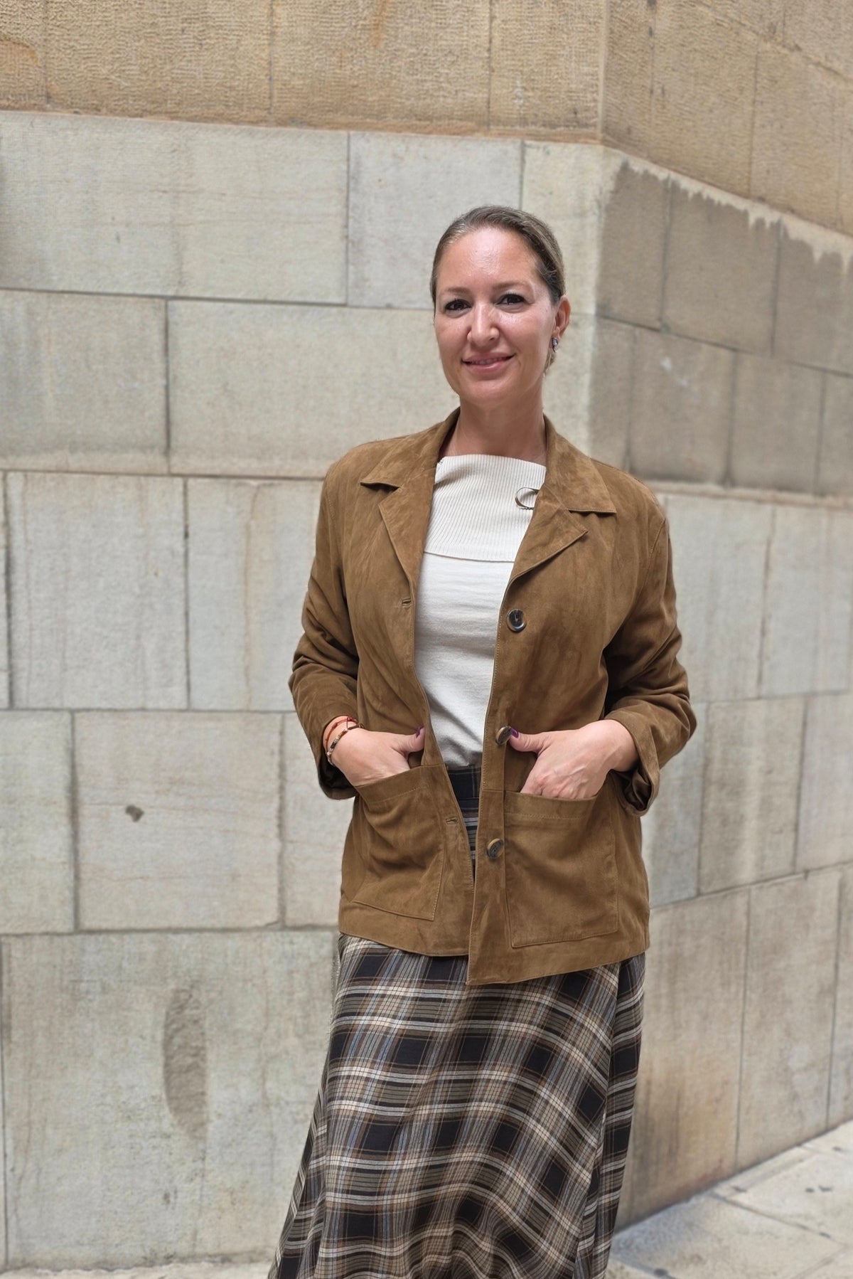 Chaqueta Marrón Bárbara Trovels