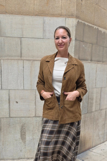 Chaqueta Marrón Bárbara Trovels