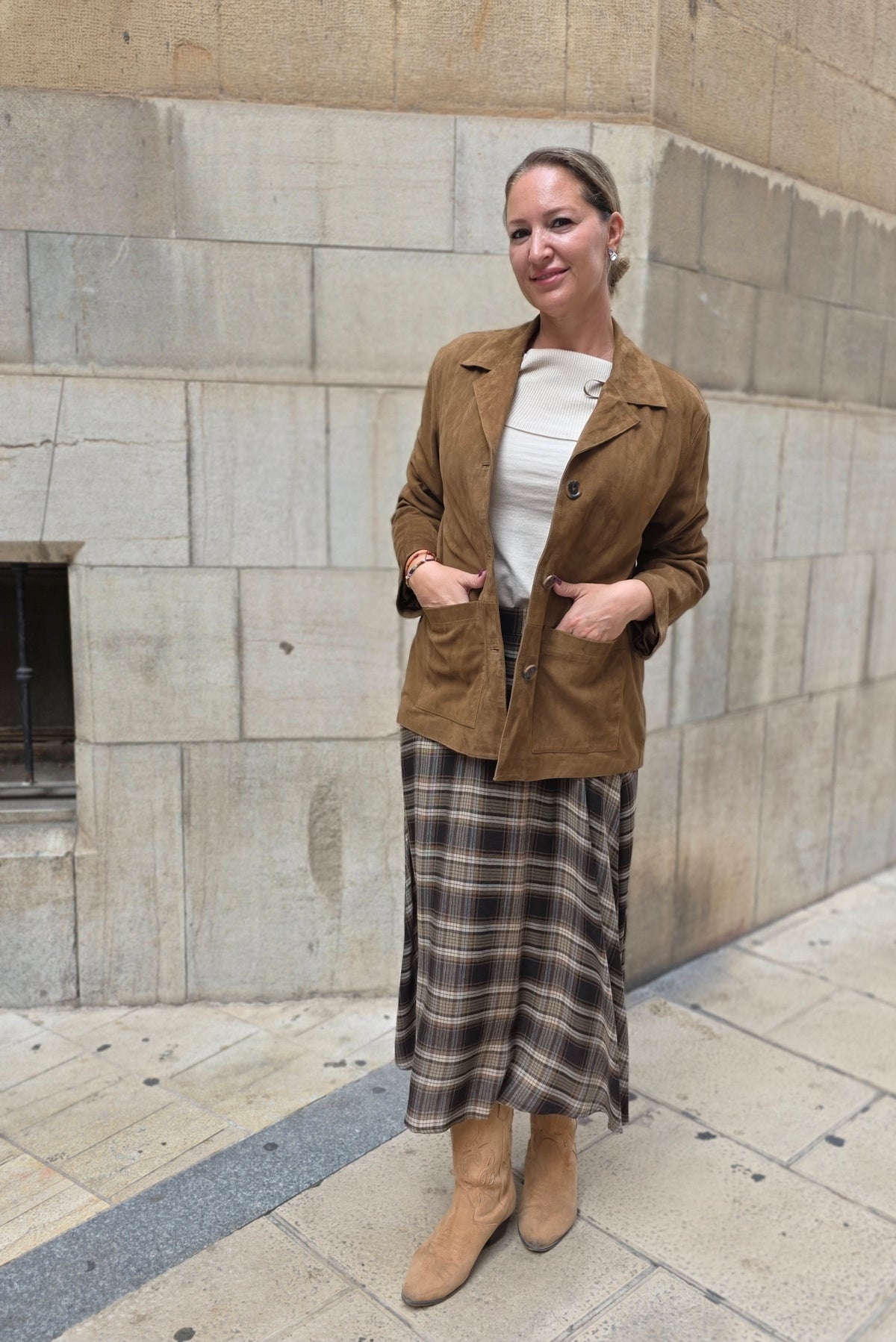 Chaqueta Marrón Bárbara Trovels