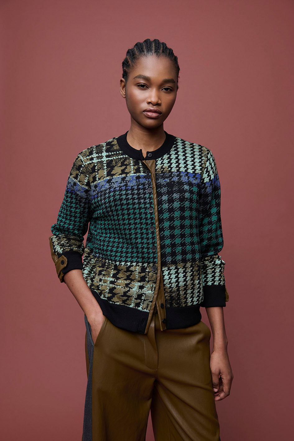 Aldo Martins Houndstooth Jacket