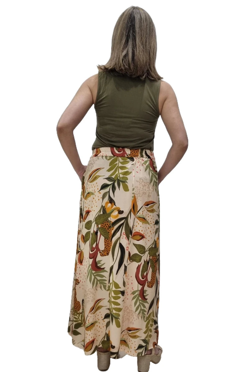 Falda Estampada Aldo Martins Tina