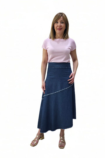 Falda Flecos Tencel WNT