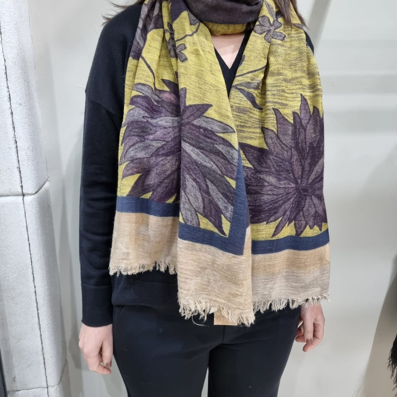 Foulard Canal estampado de Attraversiamo.