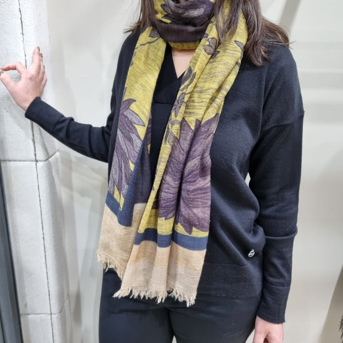 Foulard Canal estampado de Attraversiamo.