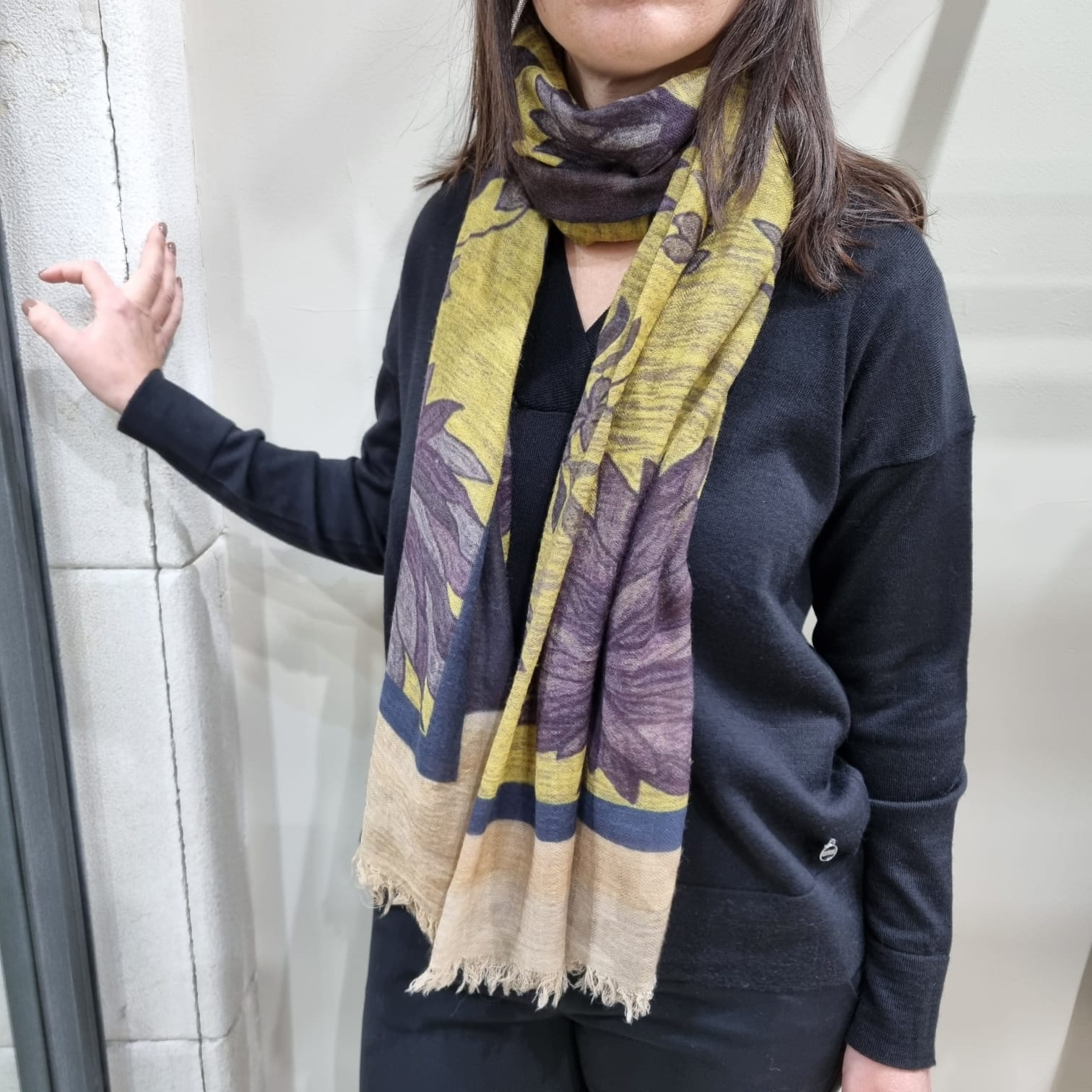 Foulard Canal estampado de Attraversiamo.