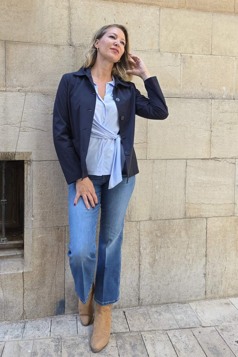 Chaqueta Marino Trovels Mila