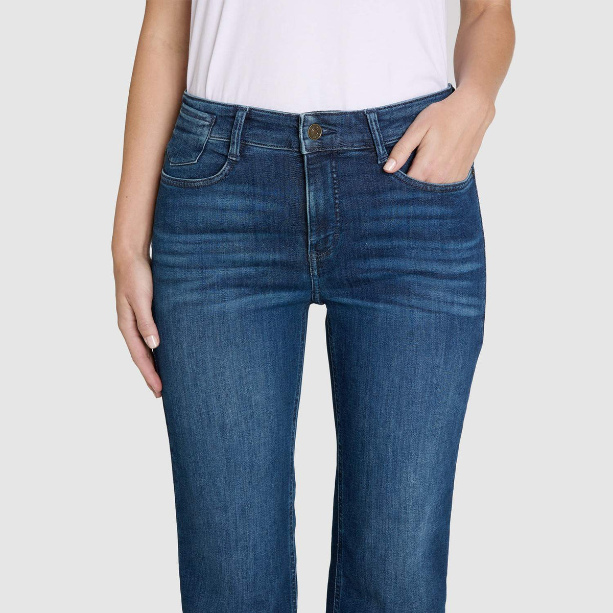 Jeans Mac Laura Azul