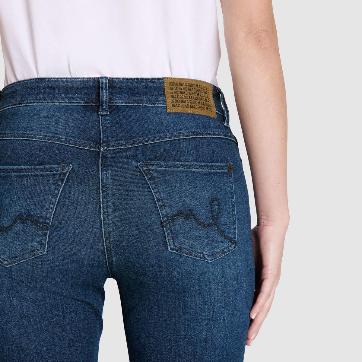 Jeans Mac Laura Azul