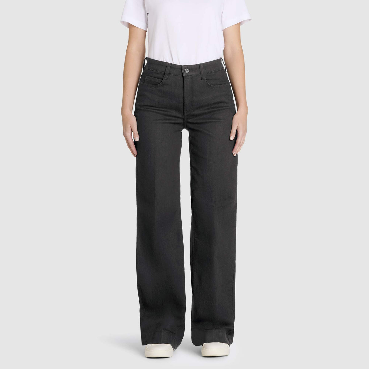 Jeans Mac Negro Wide