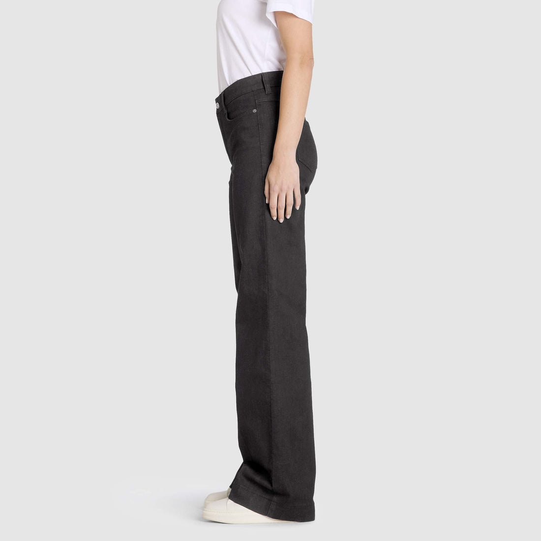 Jeans Mac Negro Wide