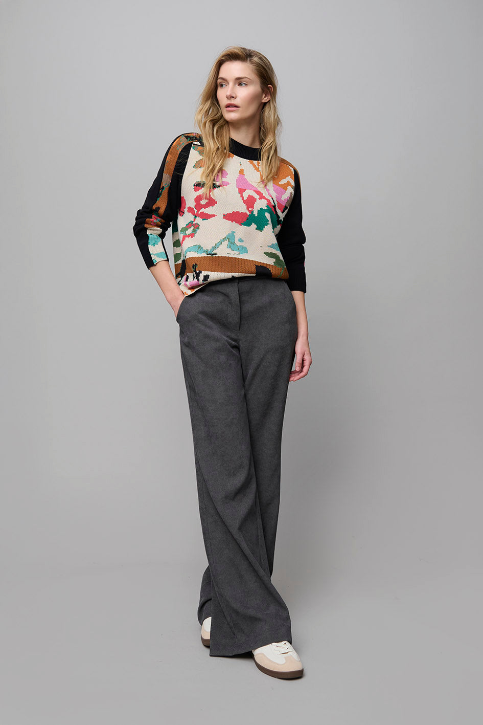 Jersey Aldo Martins Jacquard Multicolor