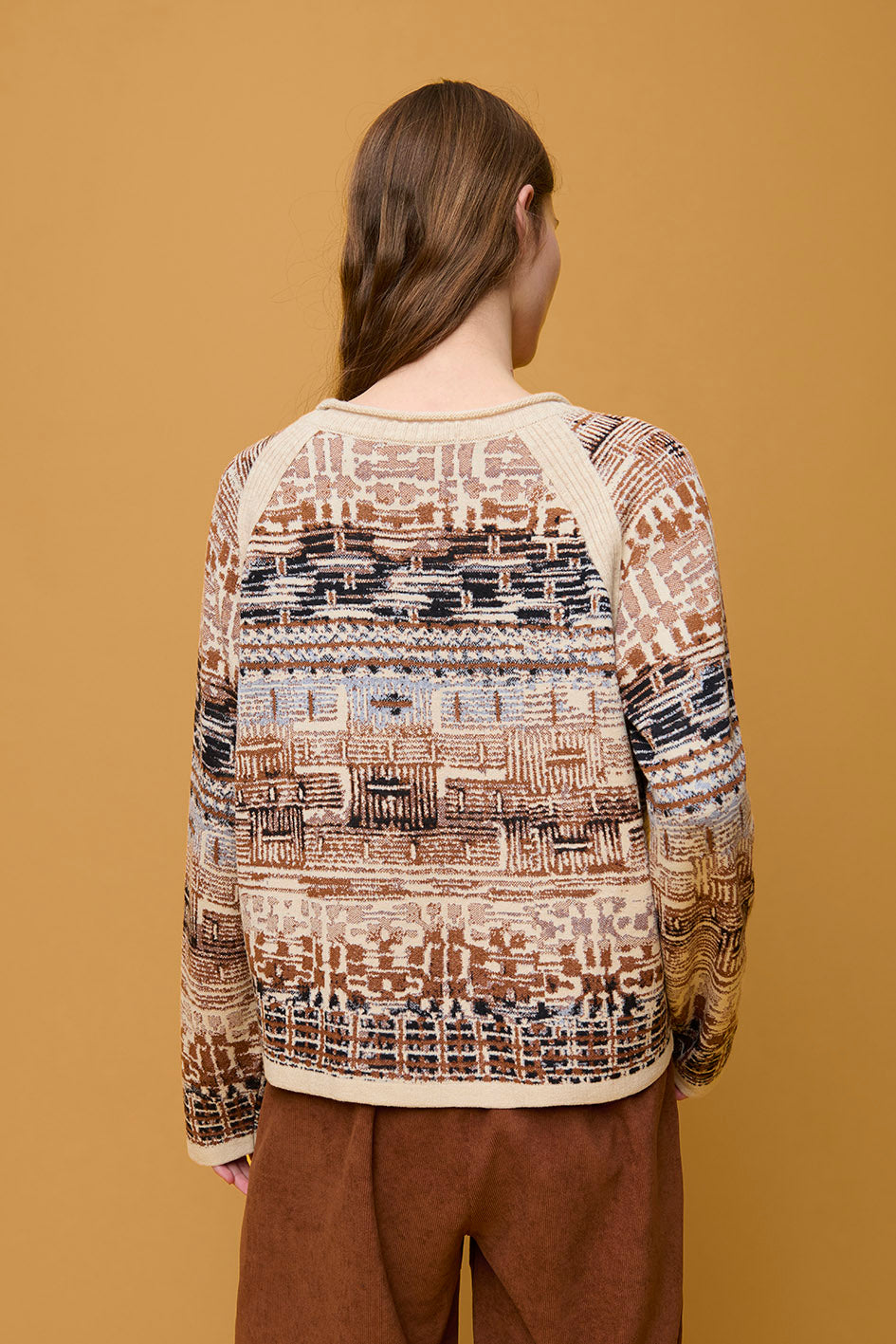 Jersey Jacquard Geométrico Aldo Martins