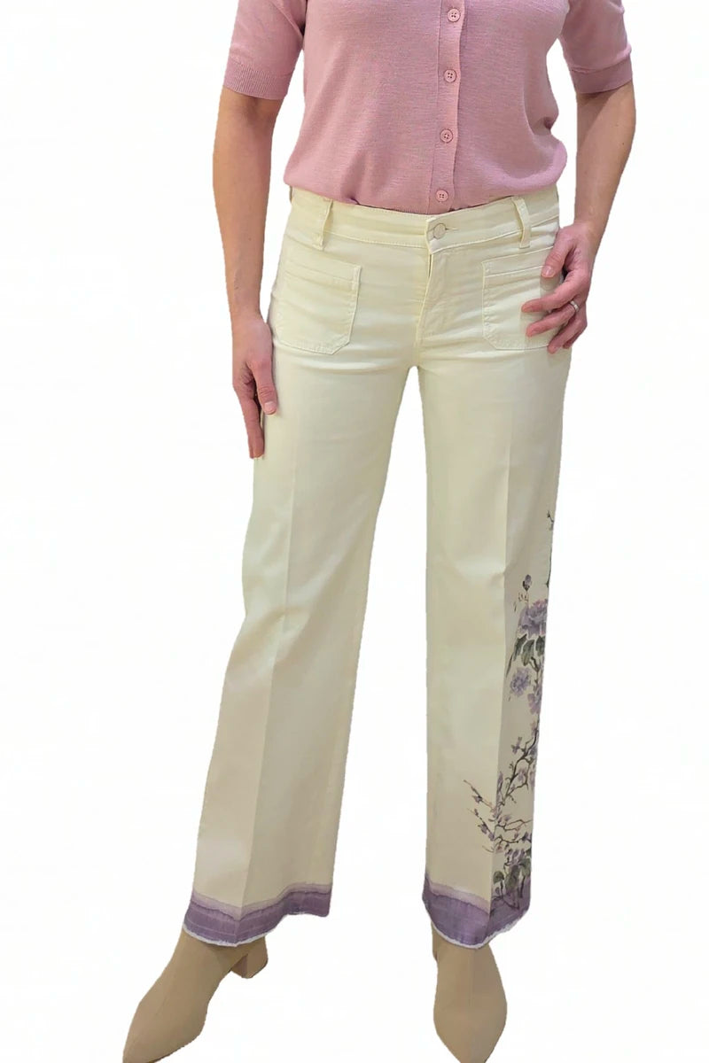 Pantalón Cambio Flores Tess Pocket