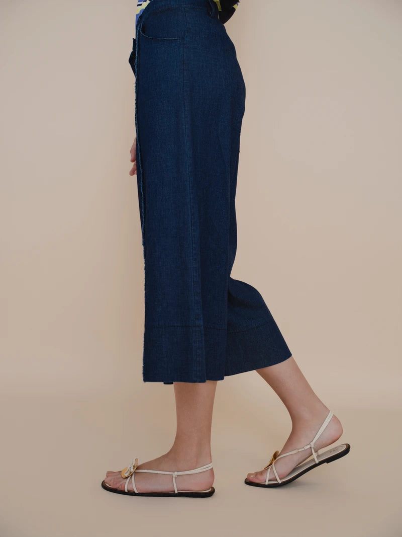 Pantalón Flecos Tencel WNT