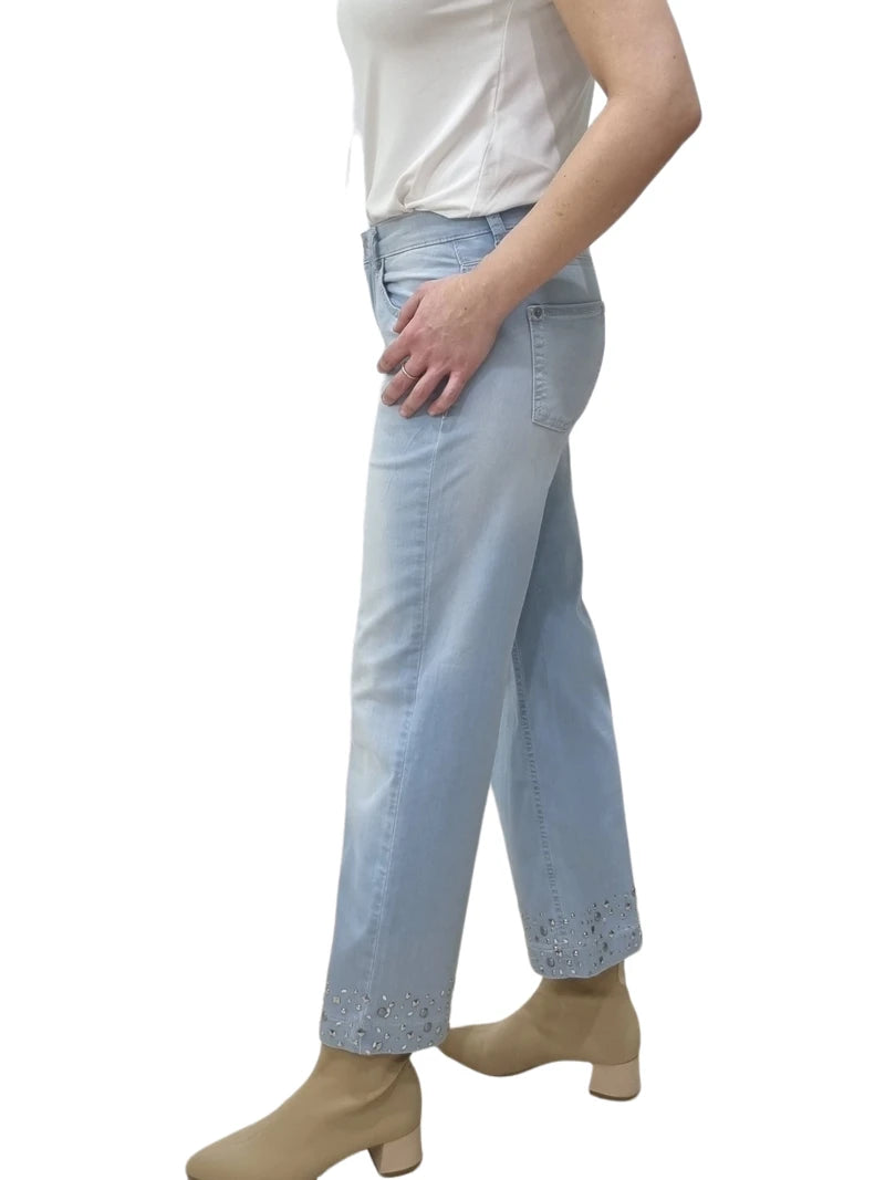 Jeans MAC Culotte Hem Glam
