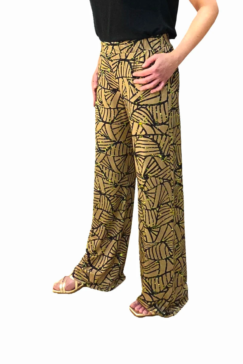 Pantalón Estampado Como Trovels