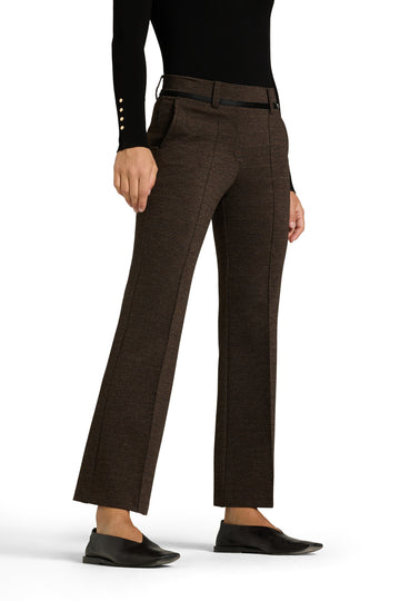 Pantalón Cambio Francoise Cropped Marrón