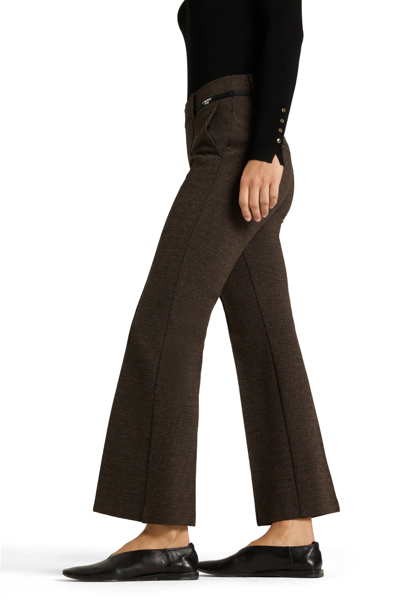 Pantalón Cambio Francoise Cropped Marrón
