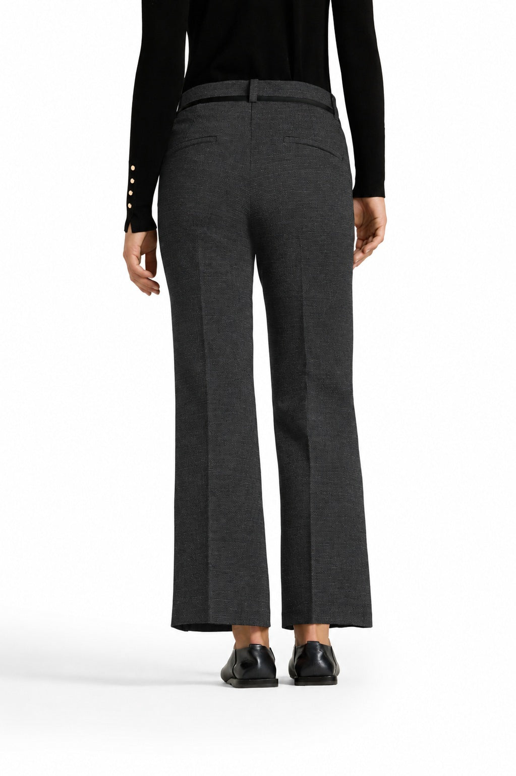 Pantalón Cambio Francoise Cropped Negro