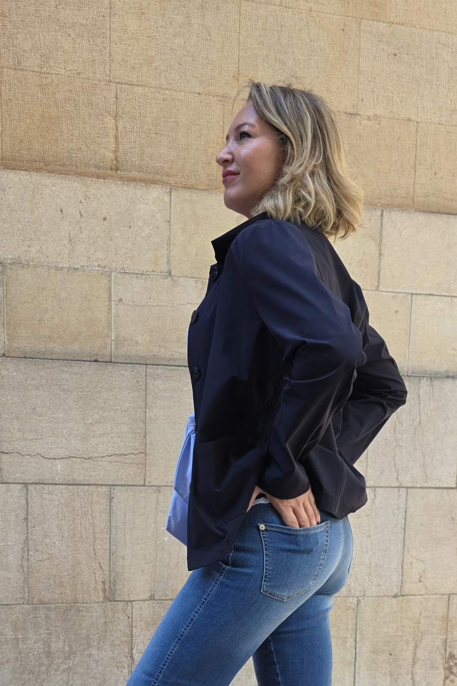 Chaqueta Marino Trovels Mila
