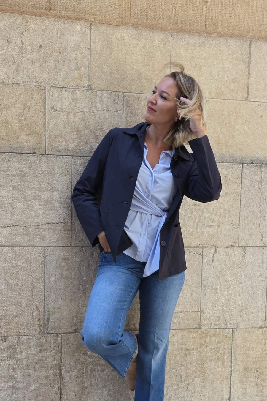 Chaqueta Marino Trovels Mila