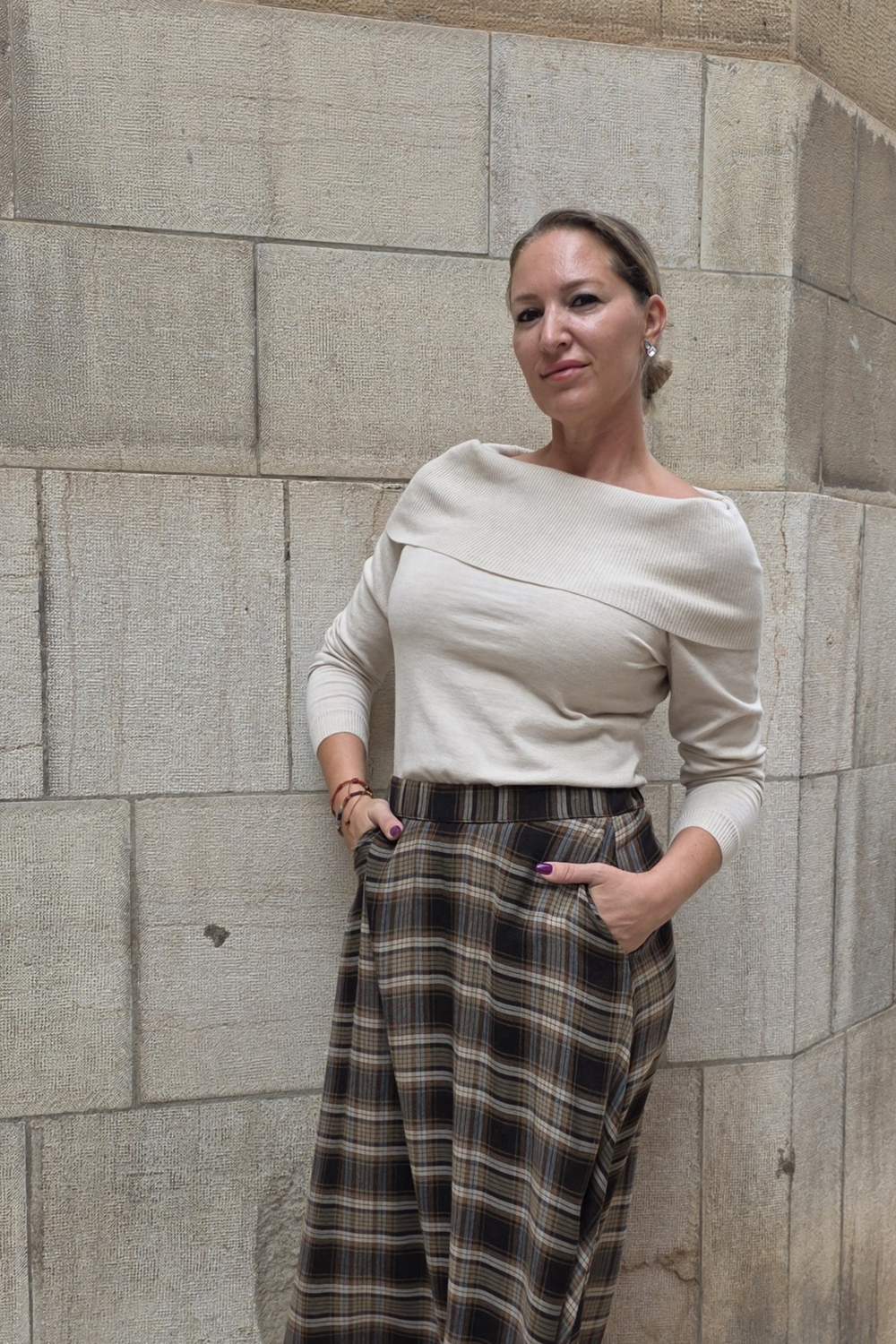 Suéter Beige Carlota Tovels