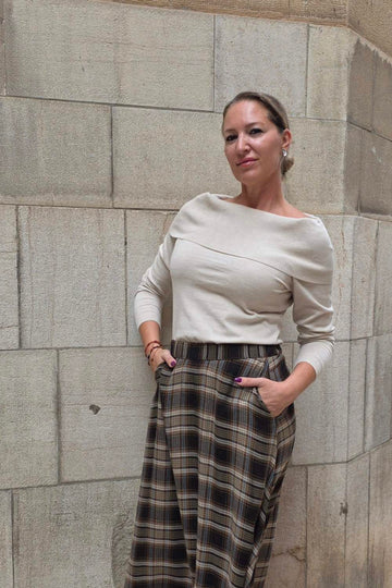 Suéter Beige Carlota Tovels