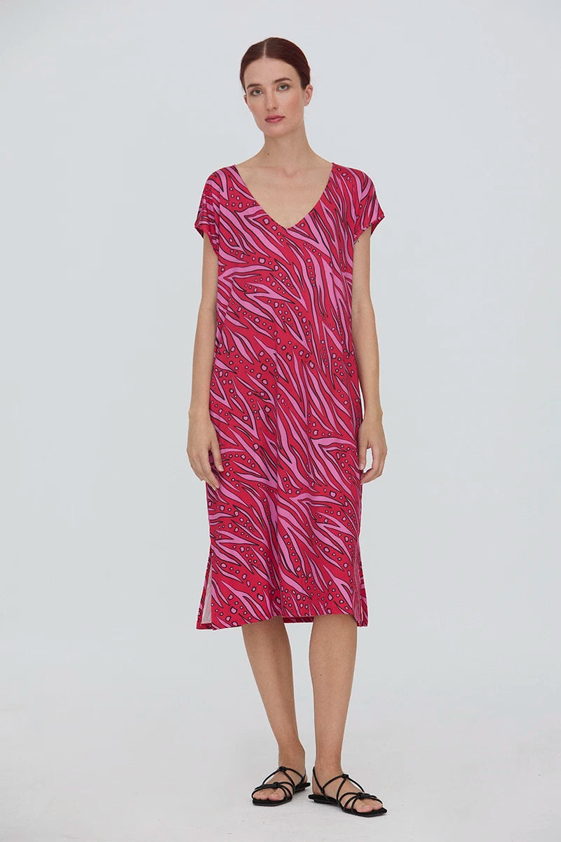 Vestido Manga Caída WNT