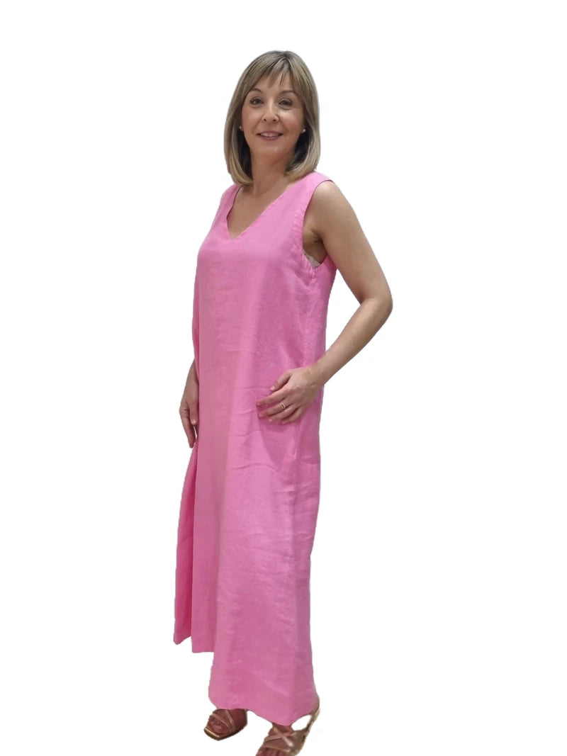 Vestido Lino Trovels Carol