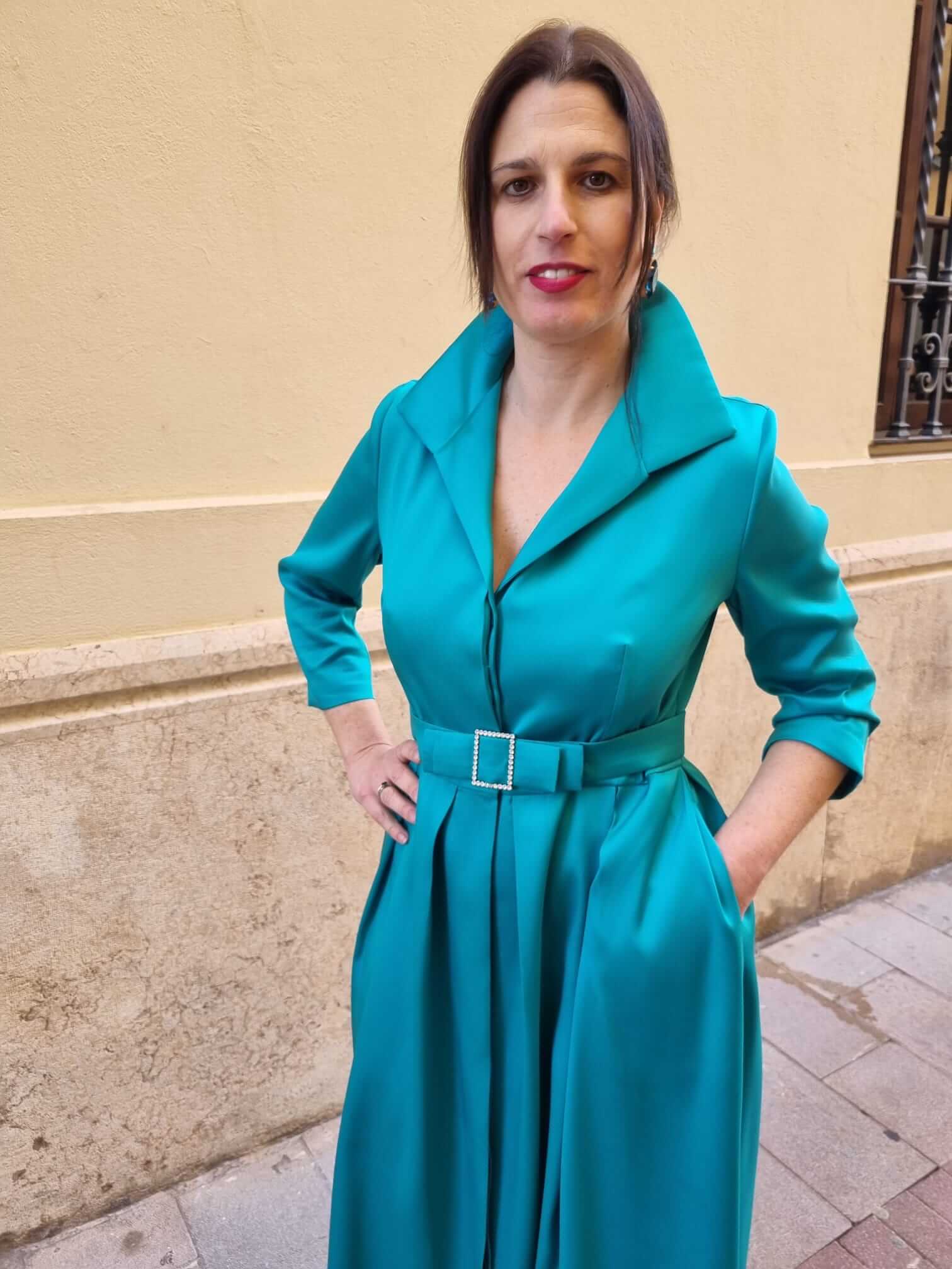 Vestido Narciso de Ángel Iglesias.