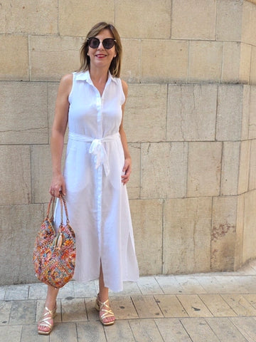 Vestido Lino Trovels Nikita