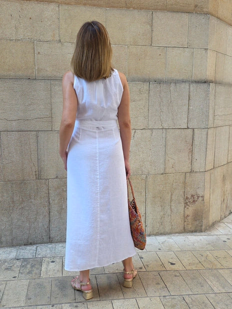 Vestido Lino Trovels Nikita